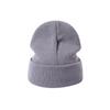 Keep Warm Skullcap Candy Colored Knitted Hat Simple Beanies Cap  for Autumn Winter