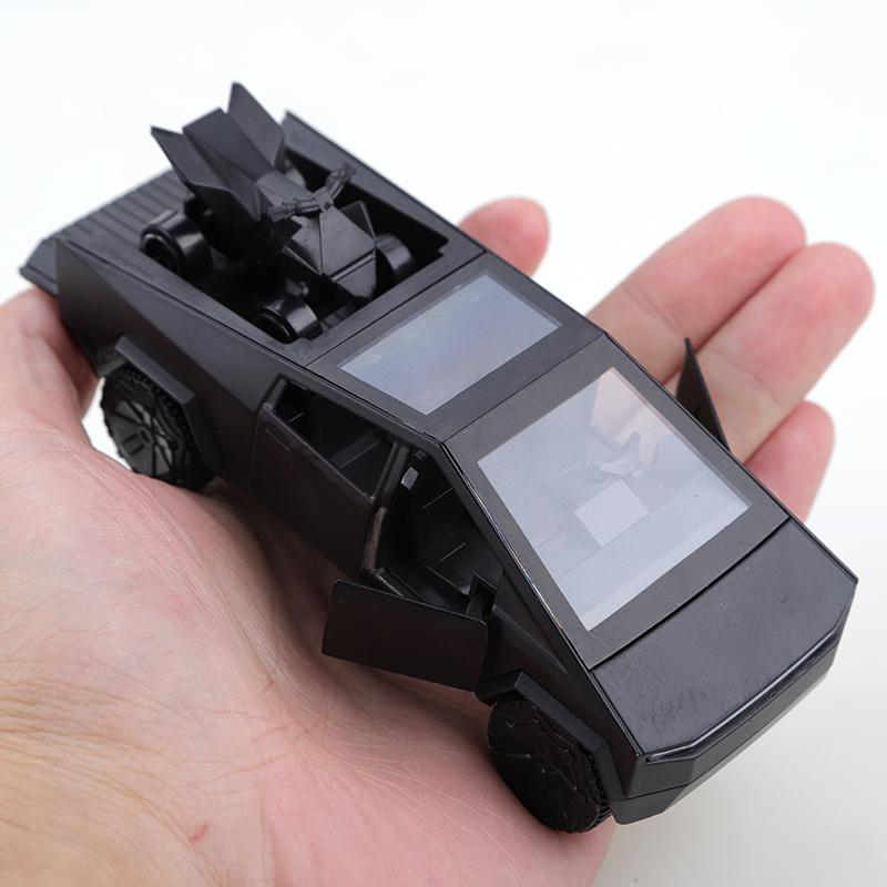 (Bagged) 1:36 Alloy Cybertruck Pickup Pull-Back Car Collection For Boys And Children, One Large And One Small Exquisite Toy Car.