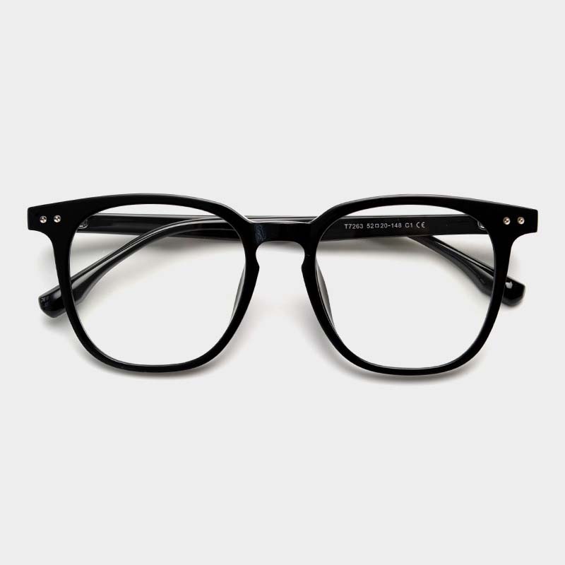 55134 Transparent Computer Glasses Frame Women Anti Blue Light Square Eyewear Men Blocking Glasses Optical Eyeglass