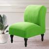 Armless Chair Cover Single Sofa Slipcover Modern Accent Stretch Chair Covers Elastic Cheap Couch Protector Cover For Home Hotel