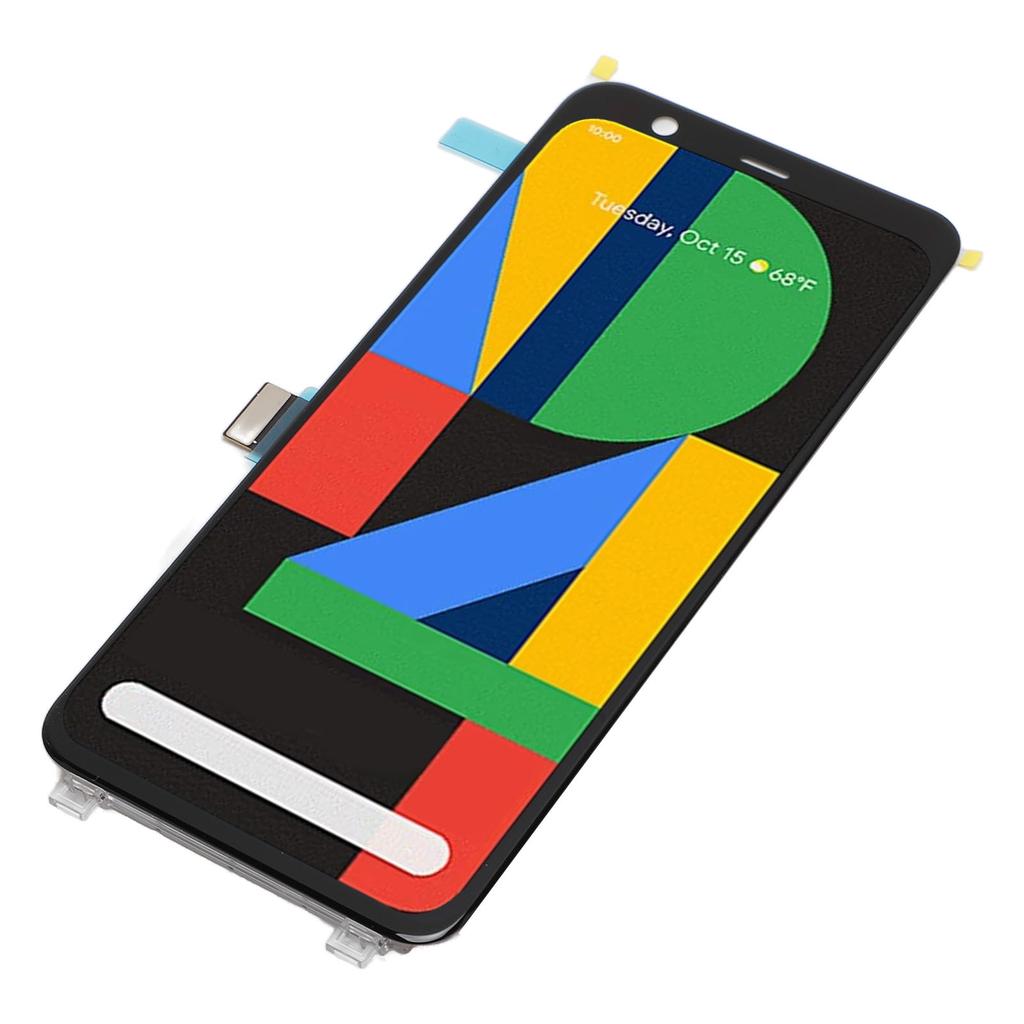 Screen Replacement for Pixel 4 G020I G020N G020M Touch Panel Digitizer Assembly with Tools Support Fingerprint