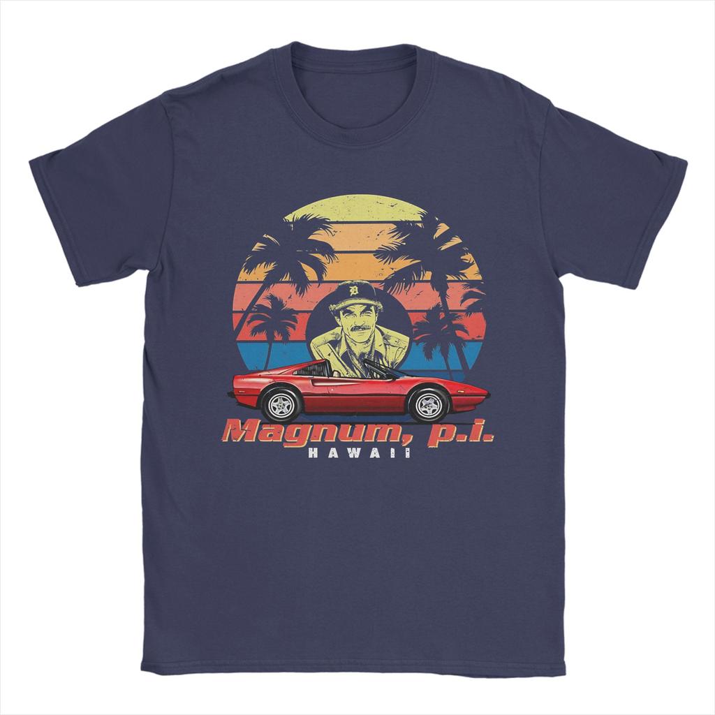 Magnum PI TShirt Unisex Humor Cotton Tees Round Collar Short Sleeve T Shirt Summer Clothing