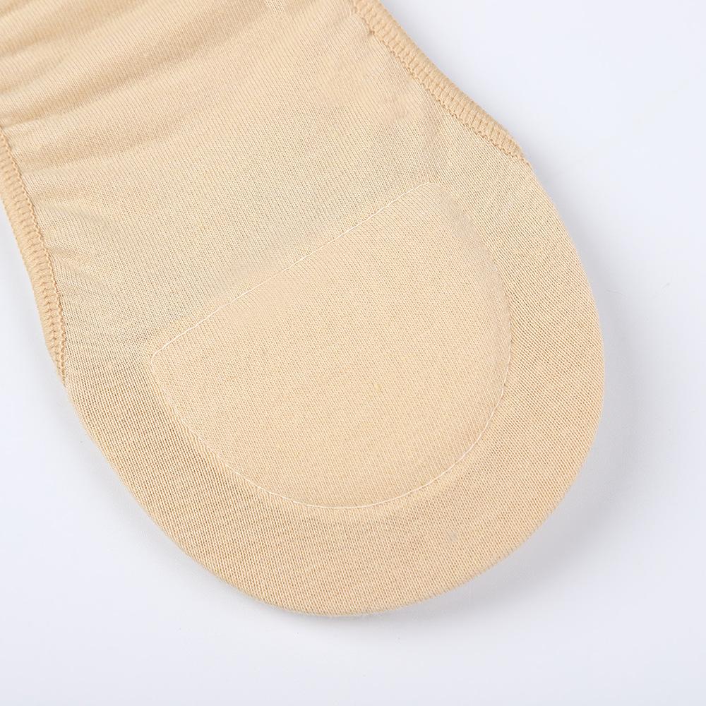 10 Pairs Thin Garter Cotton Boat for Women Forefoot Thickened Pad Shockproof Anti-slip Invisible No-drop High Heel Socks