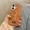 Autumn and Winter Leather Full Screen Flowers Are Suitable for Apple 16 Mobile Phone Case IPhone 15 Protective Case Apple 14 Full Cover Protection