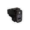 Car QC3.0 PD Fast Charger USB Type-C Interface Socket for Mitsubishi Outlander Pajero Sport Lancer EX ASX V73 V93 V97