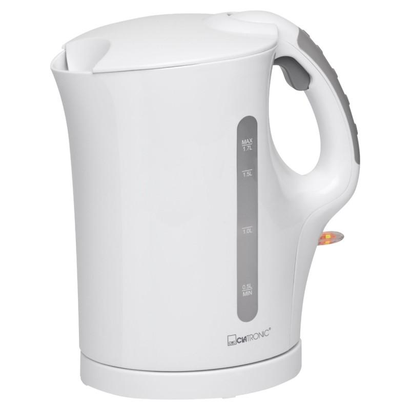 Clatronic - Wk3819 - Bouilloire électrique - 1,7l - 2200w - Arrêt Automatique - Filtre Anticalcaire