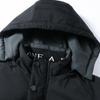 JEEP SPIRIT Men's Winter Fleece-Lined Detachable Hood Jacket