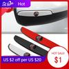 New 4Pcs Car Door Rearview Mirror Anti-Collision Strip Stickers Accessories For GTI Volkswagen R-Line Golf Passat R GTD CC