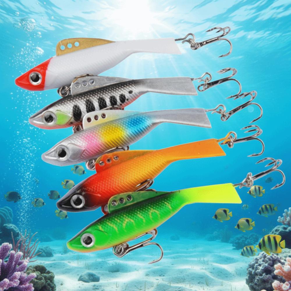 Swimbait Ice Fishing Lure 8.5cm Artificial Fishing Lure Durable Winter Fishing Bait  Fishing Gear