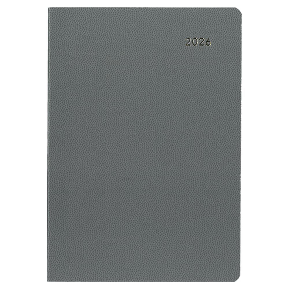 

Daigo 2026 Mill Weekly Starts March 2026 Planner, Left, B6, Gray, E9633, сірий колір