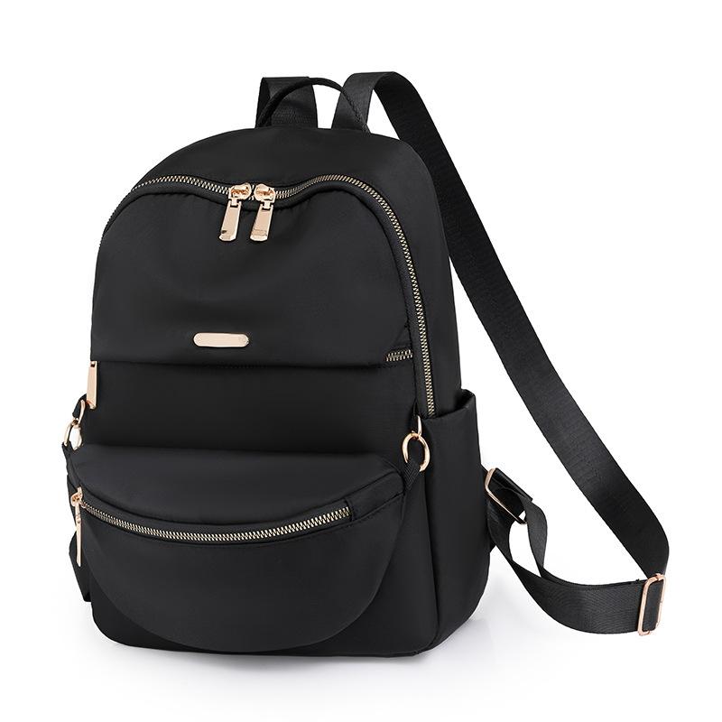 Backpack Women's Trend New Korean Version Casual Oxford Cloth Mother Bag Backpack Women's Canvas School Bag Trend