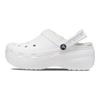 Crocs Classic Platform Lined Clogs 'White' Women's