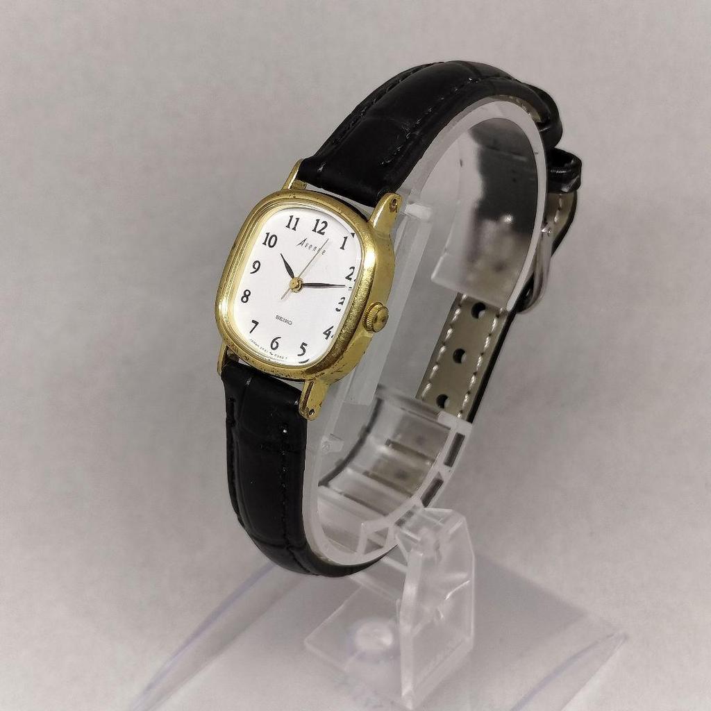 Used Battery replaced / 1986 SEIKO Avenue Ladies Vintage