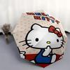 Milk Cake & Hello Kitty Design Automatic Opening and Closing Folding - A Good Choice for Gifts, Fashionable and Convenient Umbrella With Cute Cartoon