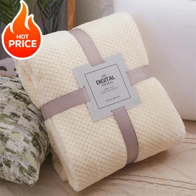 Thicken Baby Blanket Soft Fleece Quilt for Newborn Swaddle Wrap Baby Bedding Accessories Sofa Blanket Stroller Cover Kids Gift