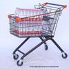Huishida 340L Plastic Shopping Cart with TPR Wheels