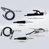 Welding Cable 5/7/10 M + Ground Cable 2/3 M Combo Set With Electrode Holder And Connector Universal Welding Cable Set