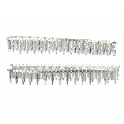 WMYCONGCONG 30 Pairs of Male and Female Connectors with Pins for Large Tamiya Connectors, Plugs, Silver Large Battery, Tweezers Kit, Type A