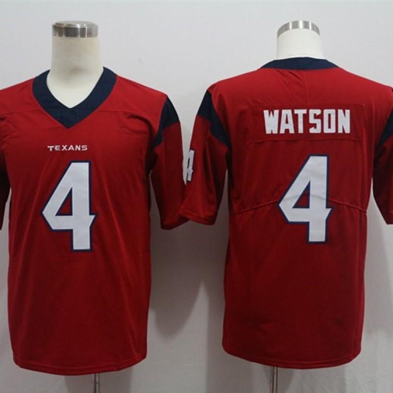 Rugbyový dres na zakázku ve stylu Houston Texans 4 Watson 99 Watt 10 Hopkins Replika Týmový dres Muži Ženy