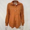 Womens Waffle Knit Shacket Jacket Casual Long Sleeve Button Down Shirts Dressy Blouses Tops