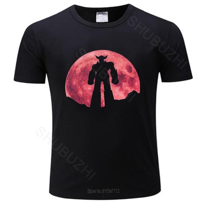 men cotton tshirt Red Moon - Grendizer T shirt grendizer goldrake goldorak anime japan 70s 80s ufo space robot drop shipping