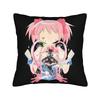 Puella Magi Madoka Magica Anime Pillowcase Double-sided Printing Cushion Cover Decoration Throw Pillow Case Cover