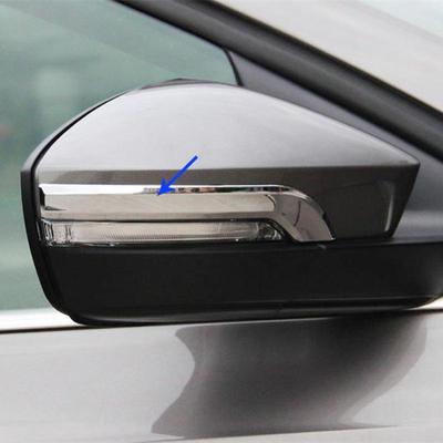Para octavia a7 2015-2019 2x estilo do carro asa lateral espelho retrovisor guarnição capa