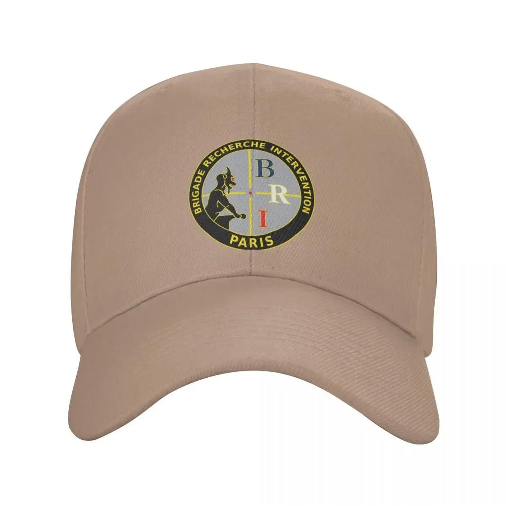 France BRI French Special Elite Police Forces Baseball Cap for Unisex Women Breathable Dad Hat Streetwear Snapback Caps