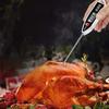 1PCS Kitchen Food Thermometer: Fast Temperature Measurement, High Accuracy, Foldable Design (Battery Included)