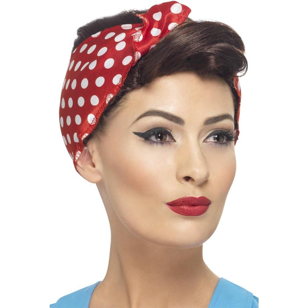 Smiffys Dámská/Ladies 40s Rosie Paruka
