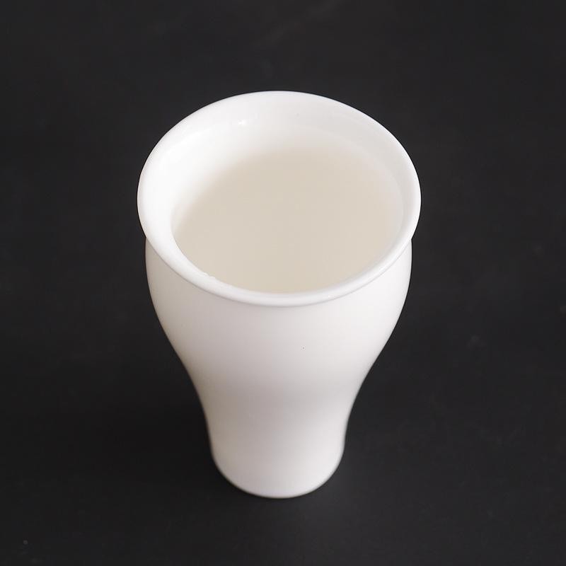 Dehua White Porcelain Mutton Fat Jade Teacup for Guest Entertaining - Kung Fu Tea Tasting Single Cup