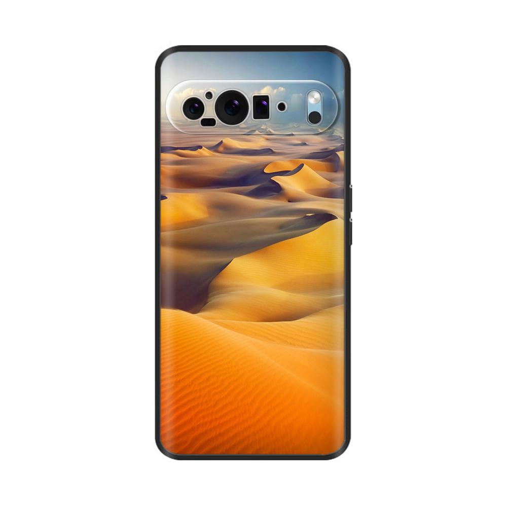 Phone Case For Google Pixel 10 Pro XL Soft Silicone TPU Painted Back Cover for Google Pixel10 Pro XL Black Shockproof Protector