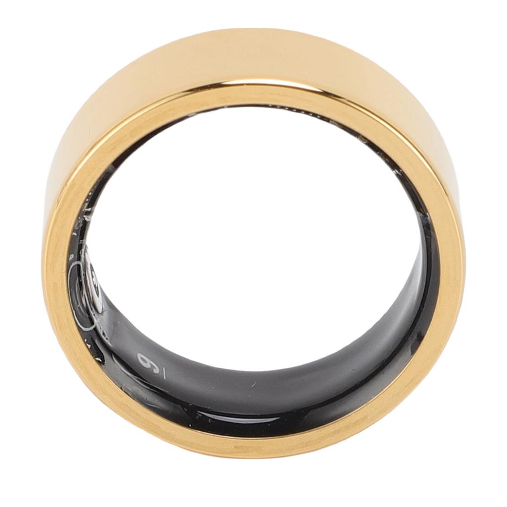 Smart Health Ring for Women Men Fitness Body Temperature Tracking Step Counting Page Turning Taking Photos IP68 Water