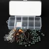 FTK 125pcs Carp Fishing Feeder Tool Set for Carp Fishing Binding Tools