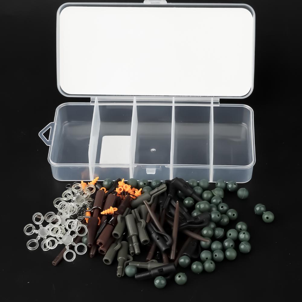 FTK 125pcs Carp Fishing Feeder Tool Set for Carp Fishing Binding Tools