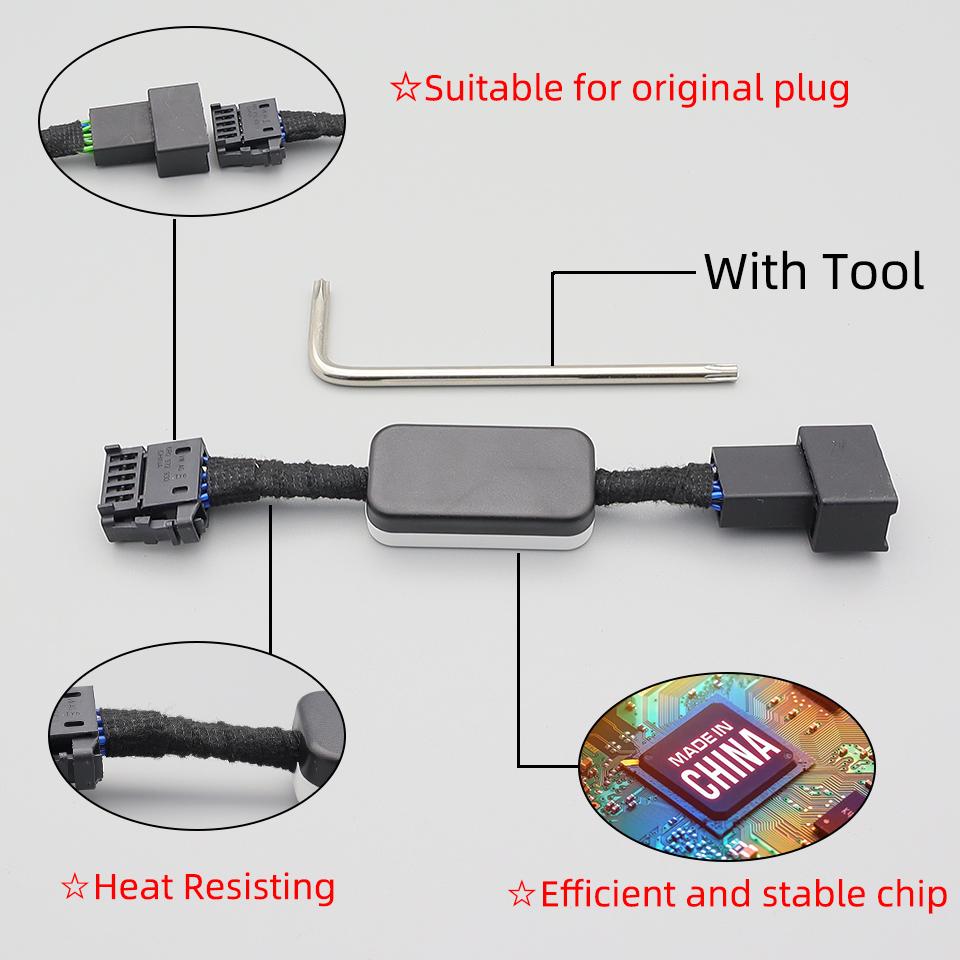 For VW Golf 7 7.5 2014-2020 Automatic Stop Start Engine System Off Device Control Sensor Plug Stop Cancel Auto Replacement Parts