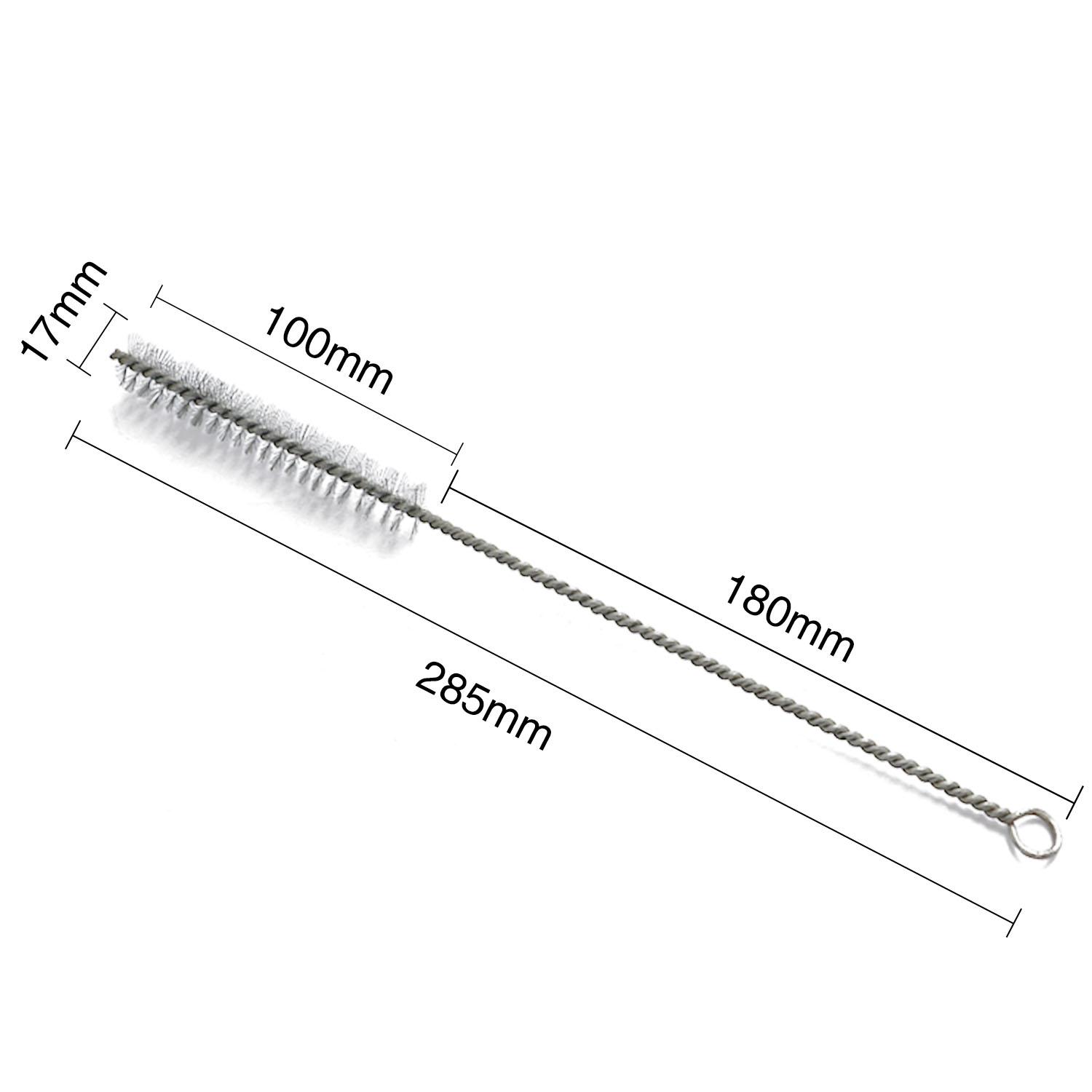 

Инструмент для чистки щеток для бутылок из латунной проволочной трубки Полировка внутреннего кольца щетки и удаление ржавчины