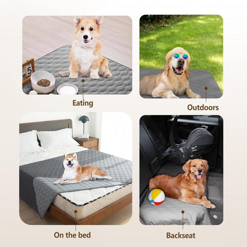 Reversible Waterproof Pet Blanket: Durable Sofa Protector for Kids, Cats & Dogs