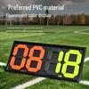 Manual Flip Football Substitution Board