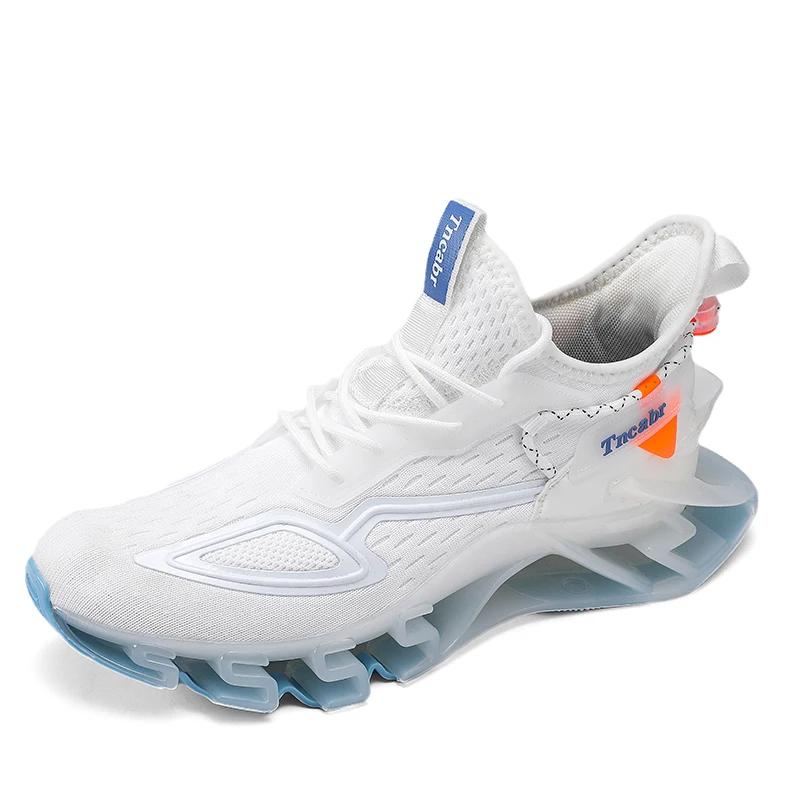 High-quality Mens Sneakers Outdoor Sports Casual Comfortable Tennis Shoes 2024 New Summer Mesh Lace-up Walking Shoes Men