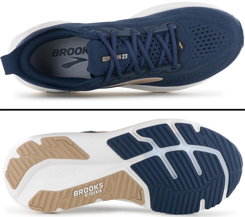 BROOKS Glycerin 23 - Herren Laufschuhe Running Schuhe Blau 1104761D-420 ORIGINAL