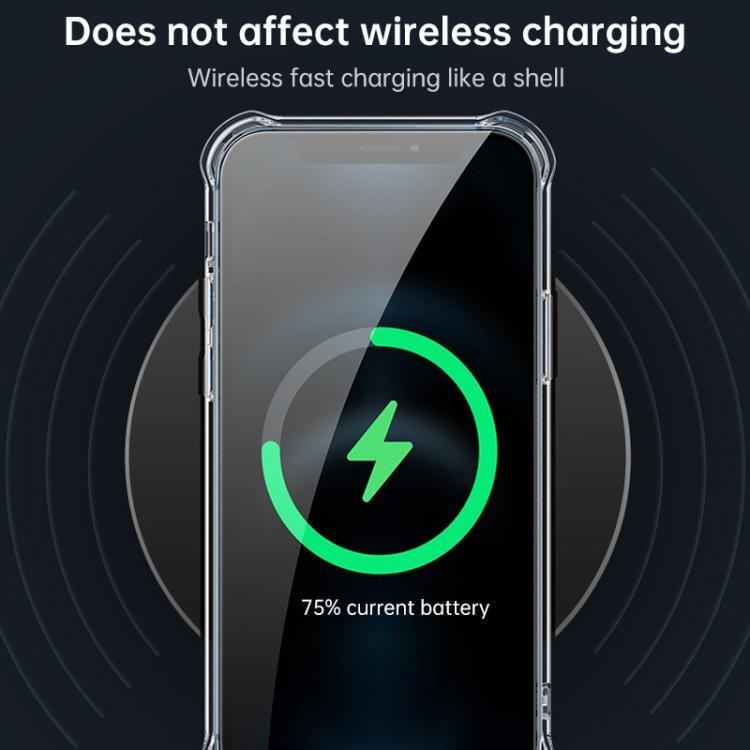 Für Huawei P30 Pro Magsafe Hülle Klare Vier-Ecken-Airbag Stoßfeste PC + TPU Hülle mit Magnet