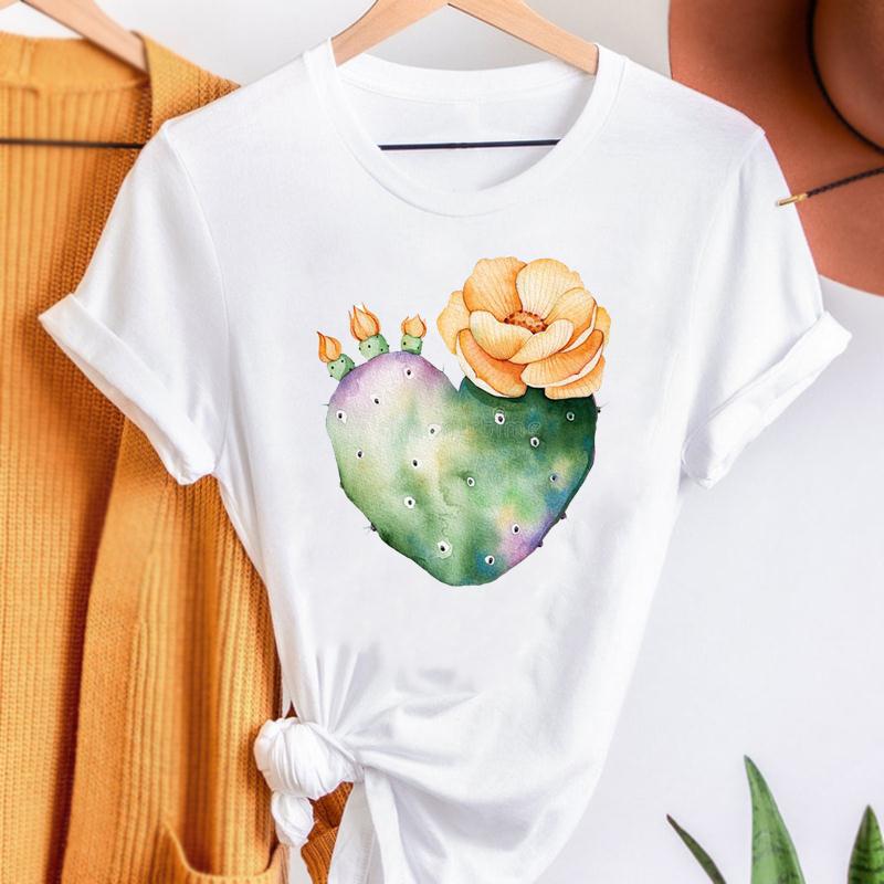 Purple Romance Dandelion Printed T-Shirts Women T Shirt Summer Graphic Tee Shirt Harajuku Top T Shirts For Women Loose Base