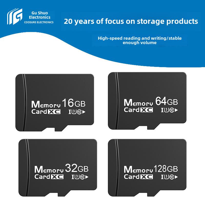 16GB TF Card Mobile Phone Camera Driving Recorder with Memory Card