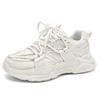 Herrenschuhe Frühling neu vielseitig Mesh atmungsaktiv Dad-Schuhe Herren lässig Jugend dicksohlige Sport kleine weiße Trendschuhe