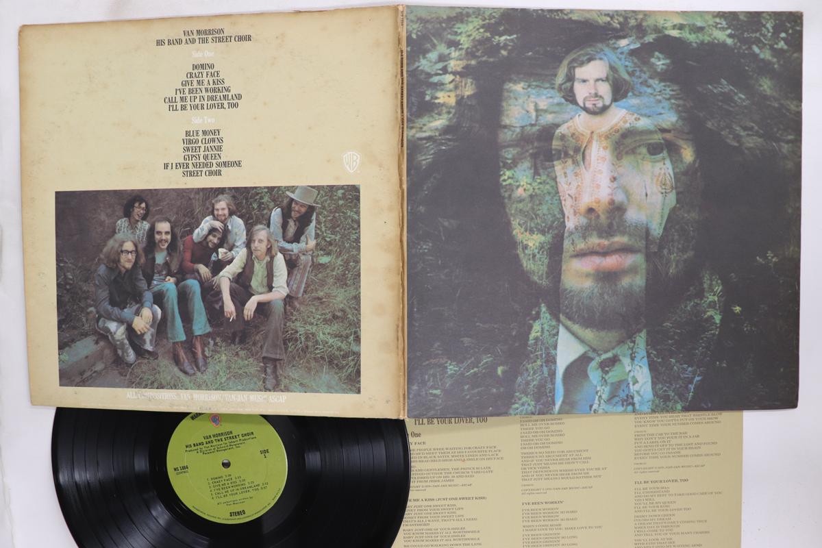 LP Record VAN MORRISON  His Band And The Street Choir WS1884 WARNER BROS 1970 US Rock Used