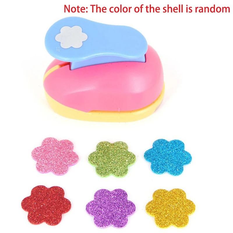 Flower Punch Furador 5*3*4.5cm Diy Paper Cut Eva Foam Maker Puncher Scrapbooking Labor Saving for Kid Hole Punch Embossing