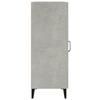 vidaXL Sideboard Betongrau 34,5x34x90 Cm Holzwerkstoff