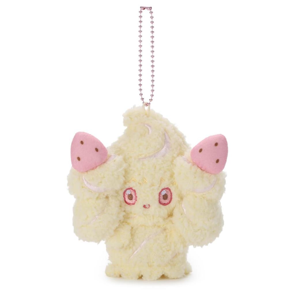 Takara Tomy Arts PokePeace Plush Ball Chain Mascot Alcremie (TAKARATOMY A.R.T.S) Pokémon (Width approx. 9.5cm)