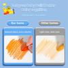 12/24/36 Color Triangle Crayons Non-Dirty Hands Double-headed Plastic Oil Paint Sticks for Children's Kindergarten Stationery